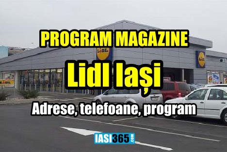 lidl iasi program